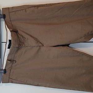 Banana Republic aiden slim fit flat front chino/khaki pants Men's 35 waist 35x30